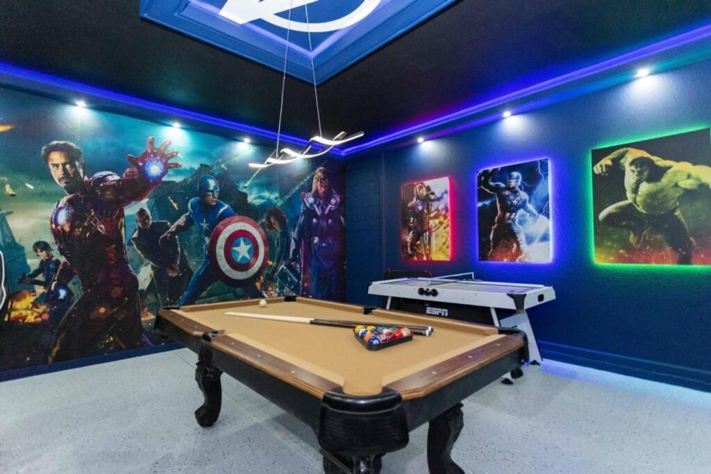 6 Bedrooms Pool And Game Room - 2 Miles To Disney 7817 Orlando Buitenkant foto