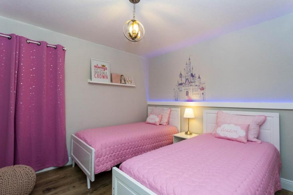 6 Bedrooms Pool And Game Room - 2 Miles To Disney 7817 Orlando Buitenkant foto