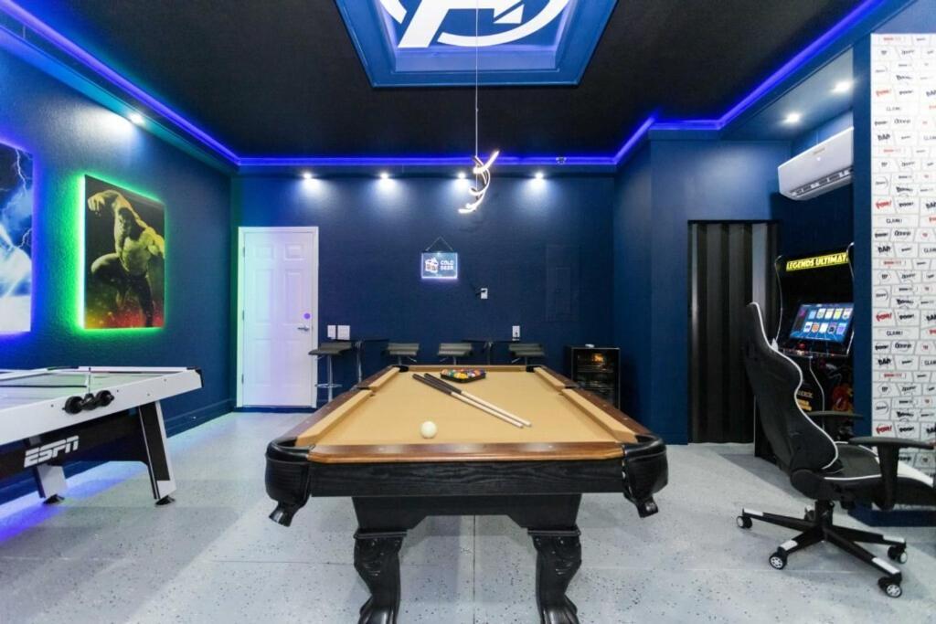 6 Bedrooms Pool And Game Room - 2 Miles To Disney 7817 Orlando Buitenkant foto