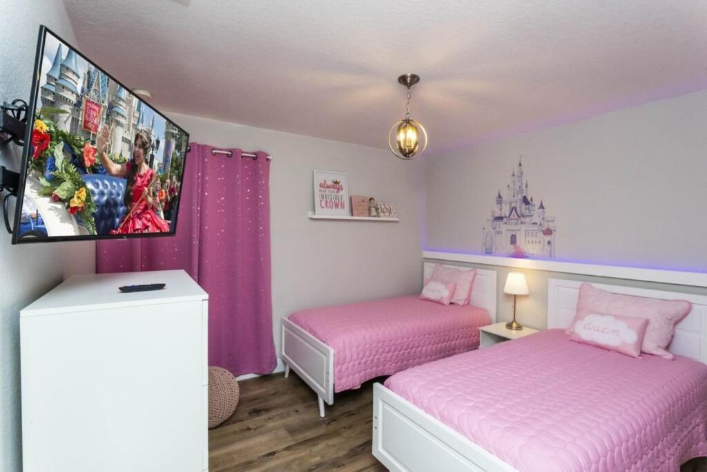 6 Bedrooms Pool And Game Room - 2 Miles To Disney 7817 Orlando Buitenkant foto